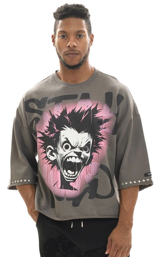 SWITCH STAY WILD CROP TEE