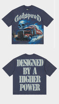 GODSPEED RED TRUCKER TEE