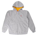 SUPREME CONTRAST ZIP UP HOODIE