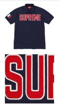 SUPREME TWILL APPLIQUÉ POLO NAVY
