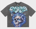 GODSPEED LIBERTY TEARS T-SHIRT GREY WASH