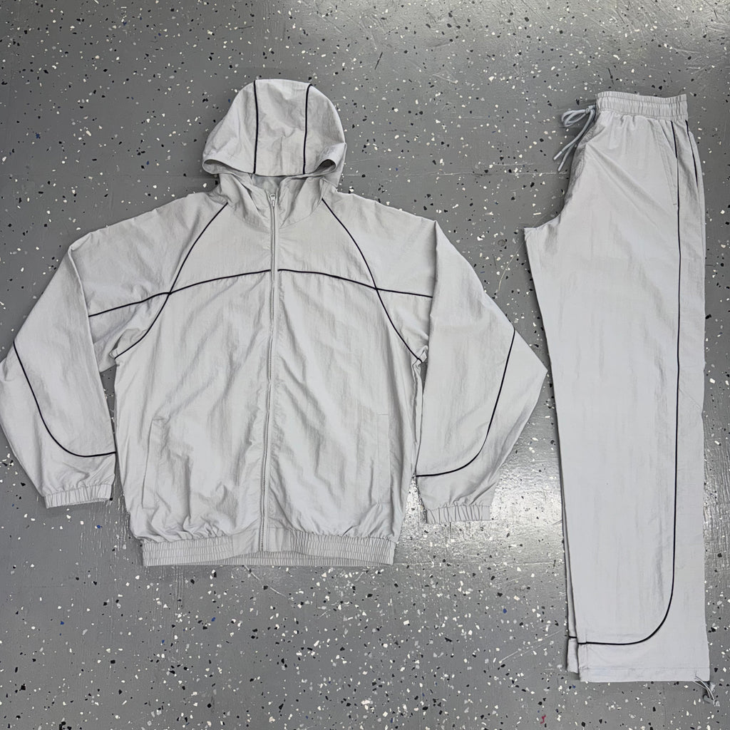 PIPING WINDBREAKER SET (2 COLORS)