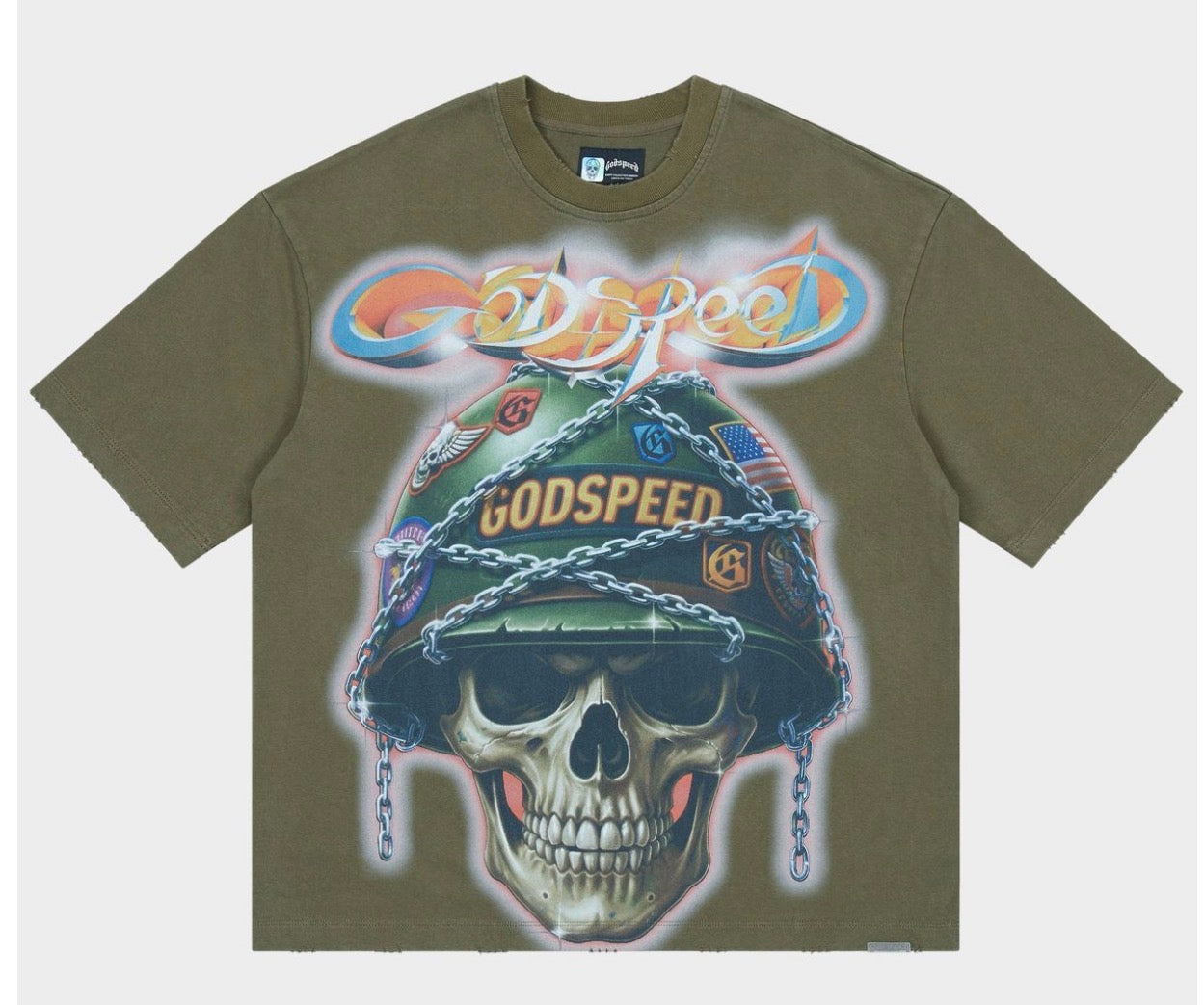 GODSPEED BADGES OF HONOR T-SHIRT