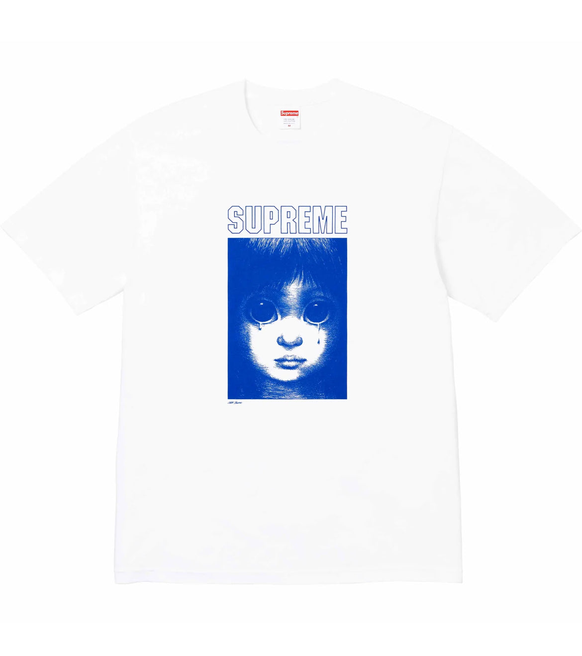 SUPREME MARGARET KEANE TEARDROP TEE WHITE