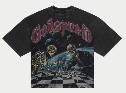 GODSPEED CHECKMATE THERMAL T-SHIRT GRAY
