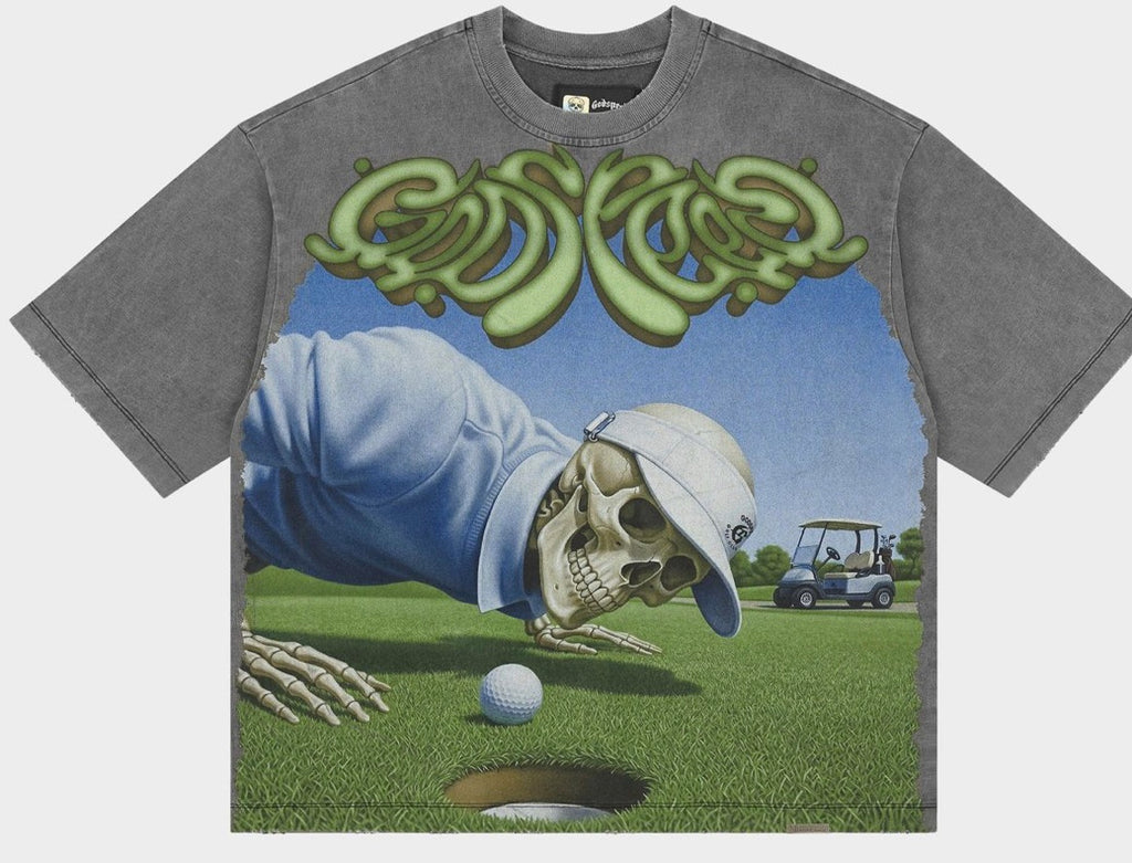 GODSPEED GRIM REAPER TEE GREY