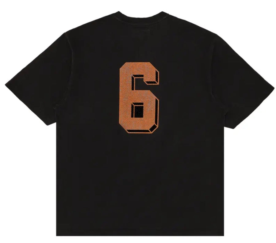 SUPREME FLOCKED WASH S/S TEE