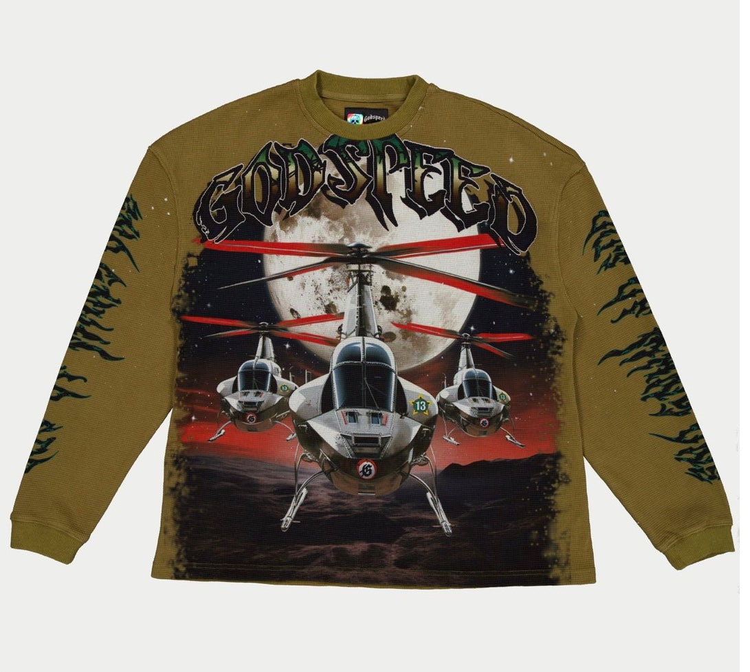 GODSPEED AIRSTRIKE THERMAL LONG SLEEVE SHIRT OLIVE