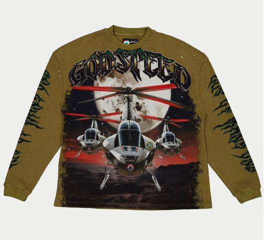 GODSPEED AIRSTRIKE THERMAL LONG SLEEVE SHIRT OLIVE