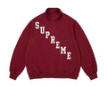 SUPREME APPLIQUE HALF ZIP UP