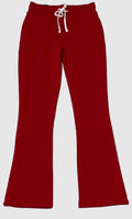RM FLEECE STACKED FIT PANTS RED